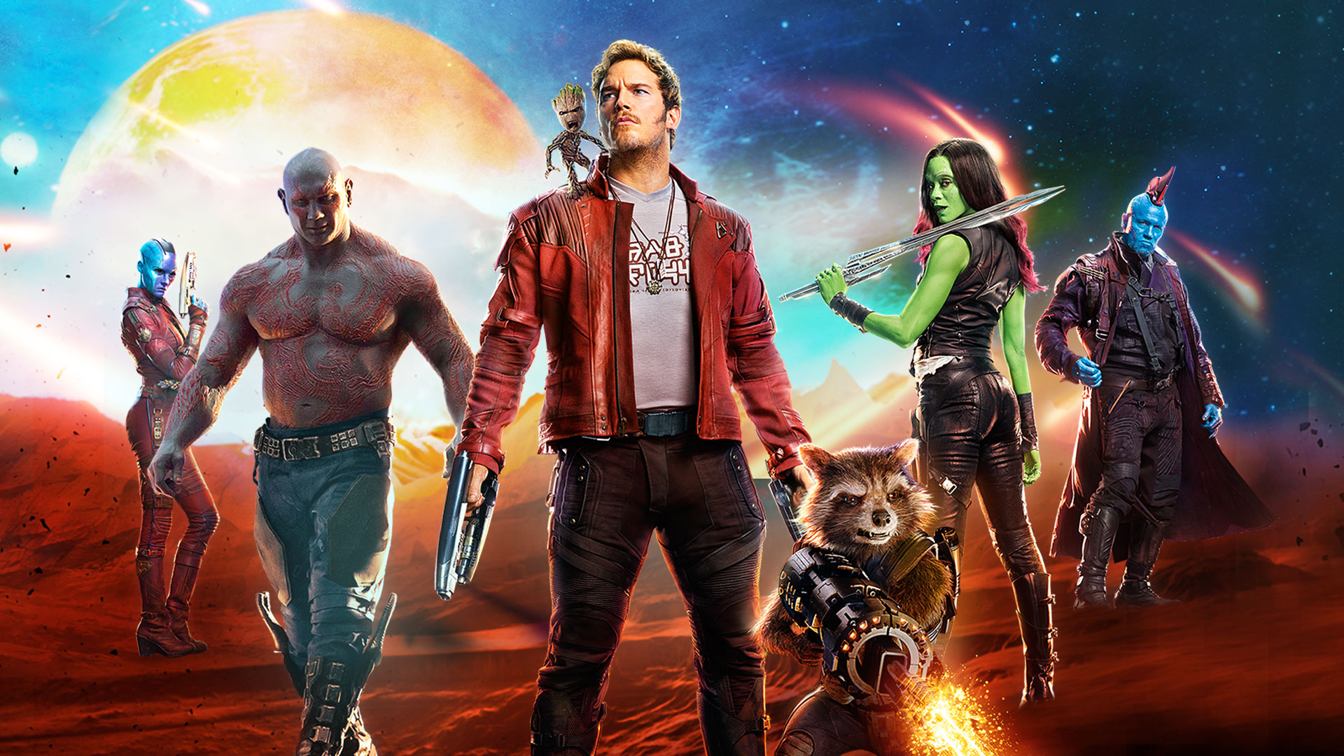 cast guardians of the galaxy 2